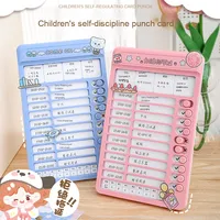 Tableau de planification quotidienne multifonctionnel pour enfants avec cartes de récompense, idéal pour les vacances d'été et l'organisation à domicile des élèves