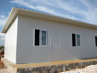 Structure Métallique légère Maison Modulaire Préfabriquée Hangar De Stockage