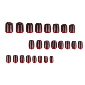 Faux ongles courts à presser, autocollants amovibles pour <span class=keywords><strong>manucure</strong></span> quotidienne, vente en gros - Product Image 2