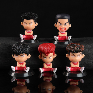 ฟิกเกอร์อนิเมะบาสเก็ตบอลมาสเตอร์ 5 ตัว ได้แก่ ซากุรางิ ฮานามิจิ, รุคาวะ คาเอเดะ, อาคากิ มิตสึอิ และ มิยาจิ วาตารุ - Product Image 1