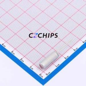 Condensador Sólido SH277M035C16E0, Componente de Orificio Pasante (THT), D5.5xL16mm 270uF 20% 35V 2.6A100kHz - Product Image 1