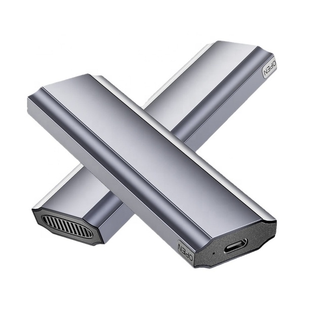 USB 3.1 Aluminum M.2 NVME/NGFF Case Box Type-C SSD Hard Drive Case 20G Dual Protocol Hard Drive Enclosure