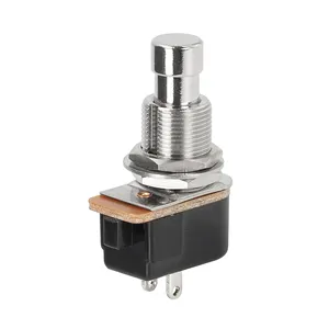 PBS-24B-2 OFF-(ON) 2Pin Momentary Foot Pedal Switch 10A 125V 6A 240V Guitar Foot Switch To Control Circuit ON/OFF