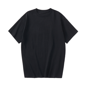 เสื้อยืดผู้ชายสไตล์วินเทจพิมพ์ลายฟอกสี 100% ผ้าฝ้าย 260 กรัม ทรงหลวม ระบายอากาศได้ดี แห้งเร็ว สตรีทแวร์ - Product Image 1