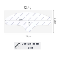 Patch facial anti-rides en silicone avec logo personnalisé, patchs réutilisables en silicone pour les rides du front