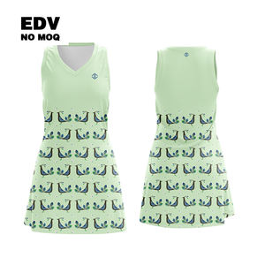 High Quality Custom Designed Breathable Polyester Netball Dress <b>for</b> Adults OEM Sports Wear with Adult Sizes Team Name <b>for</b> Tennis - Product Image 6