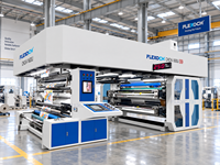 Machine d'impression flexographique CI (impression centralisée) 4 couleurs pour films plastiques multi-matériaux PE, BOPP, PET, CPP en rouleau
