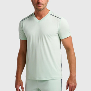 T-<span class=keywords><strong>shirt</strong></span> vierge à col en V pour entraînement extérieur <span class=keywords><strong>de</strong></span> performance OEM personnalisé T-<span class=keywords><strong>shirt</strong></span> <span class=keywords><strong>de</strong></span> <span class=keywords><strong>tennis</strong></span> <span class=keywords><strong>de</strong></span> <span class=keywords><strong>table</strong></span> <span class=keywords><strong>de</strong></span> sport - Product Image 6
