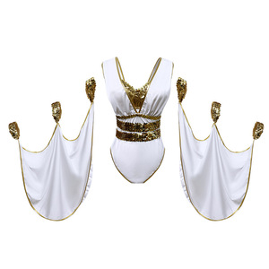 Disfraces de Cosplay de Halloween para mujer, <span class=keywords><strong>disfraz</strong></span> de princesa Cleopatra Faraón Egipcio del Antiguo Egipto, actuación de <span class=keywords><strong>diosa</strong></span> griega - Product Image 6