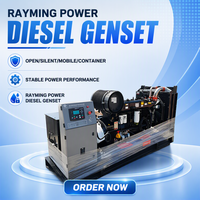 Générateur diesel super silencieux de 250 kVA avec ATS et 50 Hz |   Groupe électrogène diesel insonorisé de type ouvert, triphasé, 4 fils, à vendre