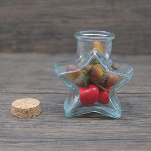 Botella <span class=keywords><strong>de</strong></span> vidrio <span class=keywords><strong>de</strong></span> mermelada <span class=keywords><strong>de</strong></span> pudín <span class=keywords><strong>de</strong></span> regalo <span class=keywords><strong>de</strong></span> boda <span class=keywords><strong>de</strong></span> Navidad con forma <span class=keywords><strong>de</strong></span> estrella decorativa <span class=keywords><strong>de</strong></span> alta calidad con corcho - Product Image 6