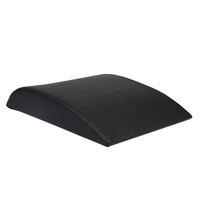 Tapis de fitness en PVC ABMAT avec support arqué pour entraînement de la taille et de l'abdomen à domicile, doux et confortable