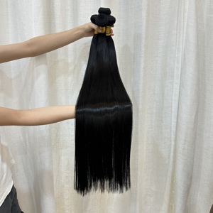 100g de tissage de <span class=keywords><strong>cheveux</strong></span> humains Remy, best-seller, naturel, brut, vague indienne, mèches de <span class=keywords><strong>20</strong></span> pouces, double trame, Cabello Humano - Product Image 2