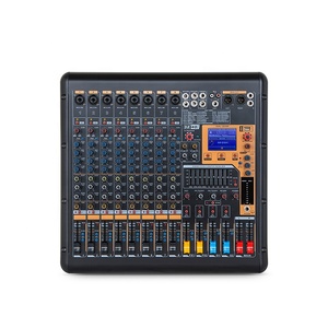 DMR Series 8/12/16CH Nueva llegada 128DSP Blue-Tooth Amplificador Mezclador de <span class=keywords><strong>audio</strong></span> con 350W/600W * 2CH/Dual 9-Band EQ/48V Phantom/Low <span class=keywords><strong>Cut</strong></span> - Product Image 2