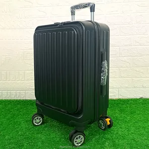 Hoge Kwaliteit Abs Voorzak Trolley Bagage Custom Maleta Cabine Zakelijke Tassen Luxe Laptoptas Koffer