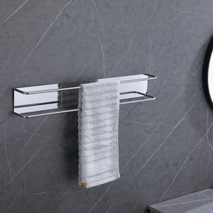 60 cm Chrome Stainless Steel Self-Adhesive <strong>Towel</strong> Rack No Drilling Heater for Bathroom Impressive <strong>Towel</strong> <strong>Rail</strong> Holder - Product Image 6