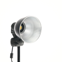 HoneyFly LED lampe photographique Portable AC110-240V 25W 5500K CRI 85 COB Studio lumière de remplissage caméra Streaming lumière du soleil SL-25