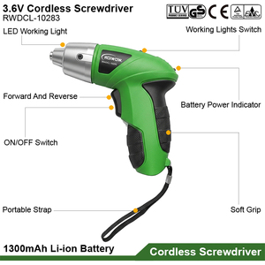 Ensemble de <span class=keywords><strong>tournevis</strong></span> <span class=keywords><strong>électrique</strong></span> sans fil mini 3,6 V/4,8 V avec batterie au lithium, outils <span class=keywords><strong>électrique</strong></span>s pour la réparation à domicile, kits de <span class=keywords><strong>tournevis</strong></span> sans fil - Product Image 2