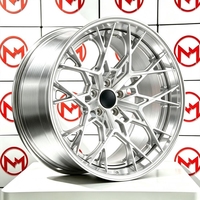 Jantes de voiture de tourisme Maxtera forgées sur mesure de style MV LM-550 pour Corvette C8 Audi R8 Ferrari AMG URUS Porsche BMW NSX en alliage
