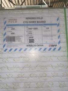 Papel Cartón Marfil FBB, Papel de Álamo EUCA Ningbo, Plegable para Impresión y Embalaje - Product Image 3