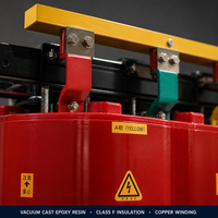 Transformateur de distribution de type sec avancé 110 V SCB9-13 pour utilisation en appel d'offres international, transformateur haute tension