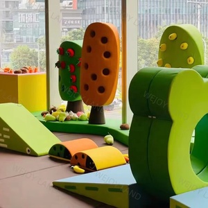 Tùy chỉnh trẻ em cài đặt nhà nhập vai trong nhà Thiết bị sân chơi trong nhà thị trấn nhỏ trang trại nhập vai trẻ em chơi khu vực - Product Image 2