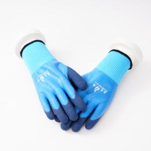 Düşük adedi su geçirmez sıcak kış eldiven inşaat için kauçuk eldiven lateks daldırma polar astar termal koruma eldiven buz kar - Product Image 5