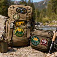 Badge brodé personnalisé durable, patch d'aventure thermocollant haute définition résistant à plus de 50 lavages pour casquettes et vêtements AWELLS
