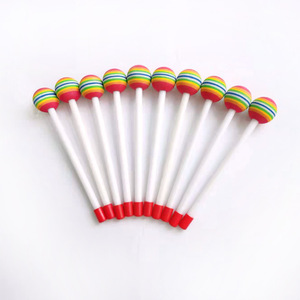 Martillos de madera para niños, juguete educativo de percusión Orff, baquetas unisex de 2 a 4 años - Product Image 3