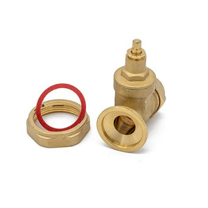 22mm sưởi ấm trung tâm Brass bơm Van cổng loại sợi máy giặt đầy đủ khoan Inc. vpg bơm van 28mm cổng loại 22mm Loại cổng van - Product Image 2