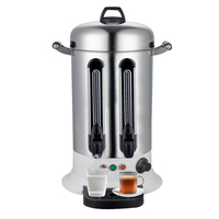 Bouilloire électrique en acier inoxydable de 8 L avec fonction maintien au chaud, nouvelle conception, pour voiture, camping-car et usage commercial