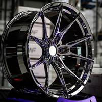 Rines Cromados Personalizados Forjados de 18 19 20 21 22 24 Pulgadas para Mercedes Audi BMW Nissan GTR Jantes 5x114.3 5x120 5x112 4x100 5x110
