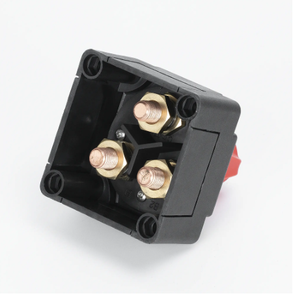 Interrupteur de batterie étanche robuste 1-2-Both-Off 300A, coupe-circuit manuel, disjoncteur haute intensité pour <span class=keywords><strong>bateau</strong></span> marin et camping-car - Product Image 4