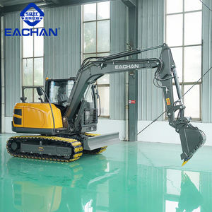 Excavadora de motor potente EPA Euro 5, máquina de minería de 6,5 toneladas, embolsadora grande para paisajismo, pista de goma, excavadora fuerte, envío gratis - Product Image 2