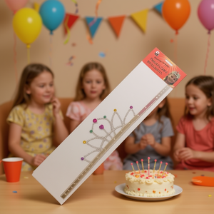 Princess Crown 12Pcs Party Decoration Set For Kids Birthday Celebration Accessory - Product Image 2