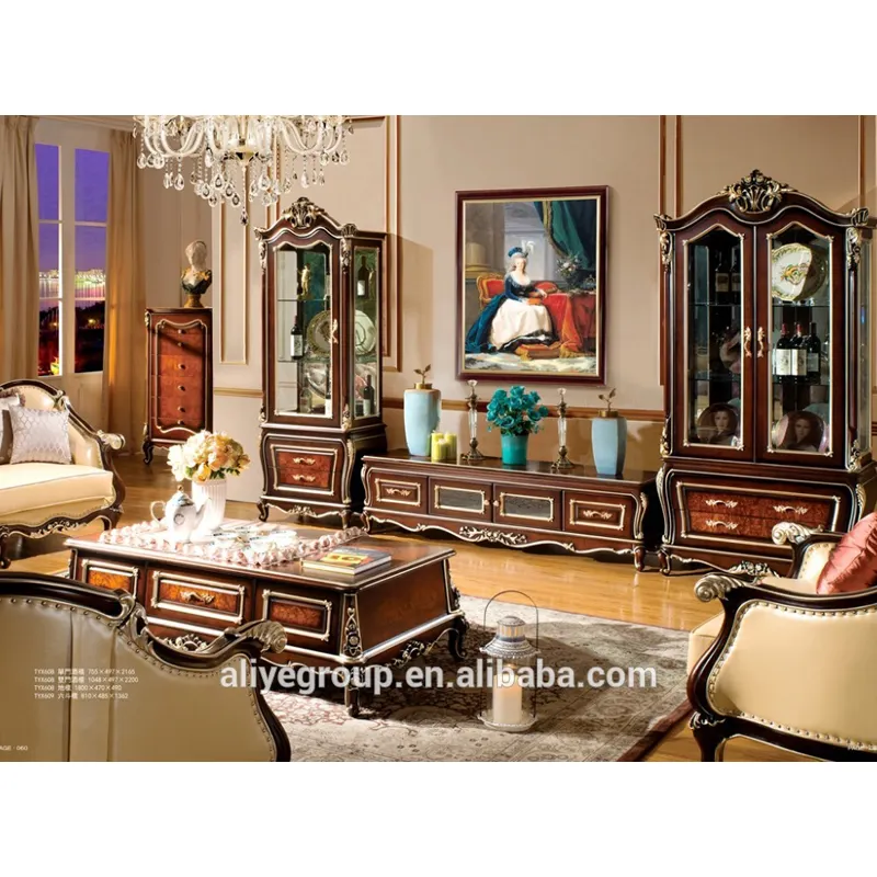 Деревянная подставка для ТВ фотографии для гостиной мебели из Китая Фошань-ATYX606