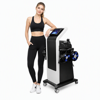 Nouvelle conception de machine de drainage lymphatique à rouleaux rotatifs à 360°, réduction de la cellulite, 4 poignées, prise US/UK