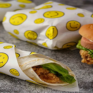 Wholesale Customizable Multi-Color Waxed Greaseproof Biodegradable Recyclable Eco-Friendly Non-Stick Heat Resistant <b>Wrapping</b> - Product Image 4