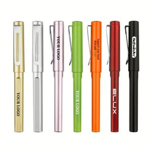 High Quality Custom Promotional Very Cheap Plastic 0.5mm Gel <b>Pen</b> with Logo - Product Image 2