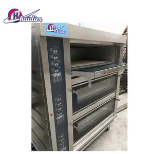 Máquina para hornear Horno de alimentos Horno de gas de pastelería de 3 cubiertas