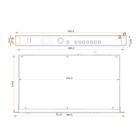 Procesador de Video Novastar HD, Controlador de Video LED de 4 Puertos a Todo Color V960 para Pantalla LED de Alta Definición