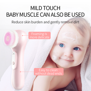 K.SKIN Popular Waterproof Face Cleansing Brush Vibration Electric Deep Cleaning Handheld Remove Pores Cleaning Brush - Product Image 5