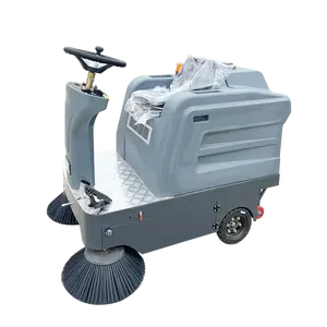 Ride On Title Floor Industrial Sweeper The Automatic Road Cleaning Washing Machine