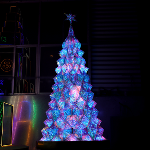 <span class=keywords><strong>Grand</strong></span> arbre <span class=keywords><strong>de</strong></span> noël à LED pour centre commercial, décorations <span class=keywords><strong>de</strong></span> noël extérieur lumineuses éblouissantes - Product Image 6