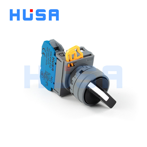 Husa Lay6 10a Aan/Uit-Knop Schakelaar Ip65 Waterdicht Zelfblokkerend 2/3 Positie Keuzeschakelaar Drukknoppen Max Spanning 24V 22Mm - Product Image 6