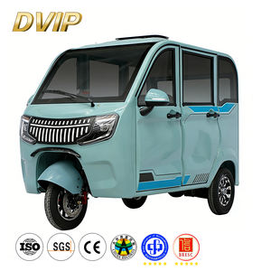 Motocyclette électrique <span class=keywords><strong>4</strong></span> portes Nouveaux produits Tuktuk Electric Passenger Commute Cargo Delivery E-Tricycle Sheltered Shed Vehicle - Product Image 1