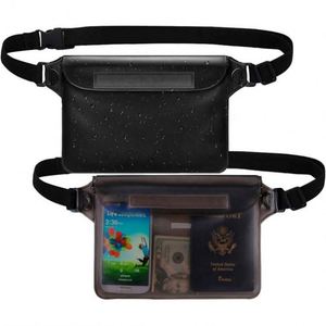 Sac étanche transparent en PVC pour téléphone portable, à porter à la taille, idéal pour la plage et la natation - Product Image 4