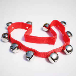Accesorios Musicales para Niños con Campana de Cintura, Pulseras y Tobilleras - Material de Tela, Empaquetado en Bolsa de Malla - Product Image 3