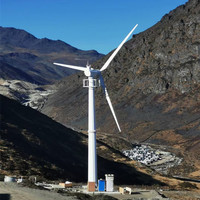 Générateur magnétique à énergie libre 5kw 10kw 15kw 20kw éolienne pour usage domestique modèle PMG avec puissance nominale de 5000W tension de sortie de 220V