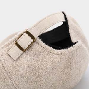 Béret britannique vintage pour homme et femme, chapeau d'automne et d'hiver en laine d'agneau épaisse et chaude, casquette de newsboy pour l'extérieur - Product Image 6